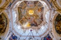 Interior Of St. Nicholas Church, Prague Royalty Free Stock Photo