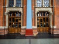 Interior of the St Pancras Train Station, London Royalty Free Stock Photo