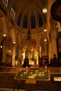 Interior of St. Patrick\'s cathedral in New York