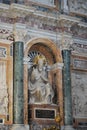 Interior of St Peters Basilica one of the holiest Catholic in Vatican City Royalty Free Stock Photo