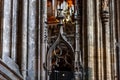 Interior of St. Stephen Cathedral Stephansdom in Stephansplatz in Vienna Austria