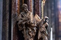 Interior of St. Stephen Cathedral Stephansdom in Stephansplatz in Vienna Austria