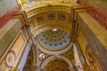 Interior of St. Stephen`s Basilica, a cathedral in Budapest, Hungary Royalty Free Stock Photo