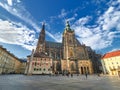 Interior of the St. Vitus cathedral in Prague Castle, Prague, Czech Republic