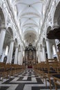 Interior of St. Walburga Church, Bruges, Belgium