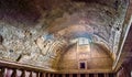 Interior of Stabian baths in Pompeii Royalty Free Stock Photo