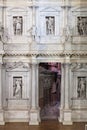 Interior of stage of Teatro Olimpico in Vicenza