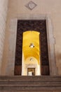 Interior Staircase, Wooden Inlaid Door and Hall of the Palau del lloctinent Courtyard, Headquarters of the State Archives and