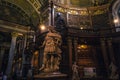 Interior of the State Hall of the Austrian National Library.