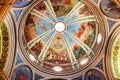 Interior of the Stella Maris Monastery or the Monastery of Our Lady of Mount Caramel in Haifa Royalty Free Stock Photo