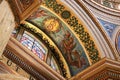 Interior of the Stella Maris Monastery or the Monastery of Our Lady of Mount Caramel in Haifa Royalty Free Stock Photo