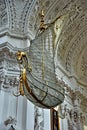 Interior of Sts. Peter and Paul Church in Vilnius, Lithuania Royalty Free Stock Photo