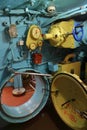 Interior of the submarine compartment