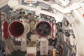 Interior of submarine