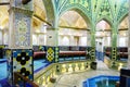 Interior of Sultan Amir Ahmad Qasemi Bath house, Kashan, Iran.