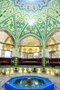 Interior of Sultan Amir Ahmad Qasemi Bath house, Kashan, Iran.