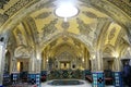 Interior of Sultan Amir Ahmad Qasemi Bath house, Kashan, Iran.