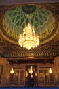 Interior of Sultan Qaboos Mosque - Muscat, Oman