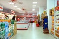 Interior of a supermarket Franca