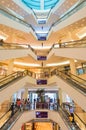 Interior of Suria KLCC shopping mall