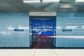 Interior of Sussen metro station in Stockholm, Sweden