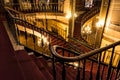 Interior of the Sutu palace, Bucharest museum Royalty Free Stock Photo