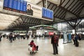 Interior of Suzhou central train station Royalty Free Stock Photo