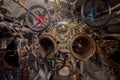 Interior of swedish submarine U3 on display at Teknikens och sjÃÂ¶fartens hus..