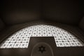 Interior of the synagogue in the Jewish cemetery in Lodz, Poland Royalty Free Stock Photo