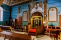 Interior of synagogue in Tbilisi, Georgia, January 6, 2023