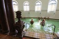 Interior of Szechenyi Spa (Bath, Therms) in Budapest