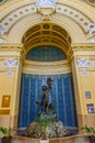 Interior of SzÃÂ©chenyi Thermal Bath in Budapest, Hungary, the largest medicinal bath in Europe Royalty Free Stock Photo