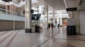 Interior of T-Centralen, the main metro station in Stockholm. Metro, bus, train . Royalty Free Stock Photo