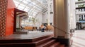 Interior of T-Centralen, the main metro station in Stockholm. Metro, bus, train Royalty Free Stock Photo