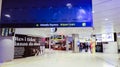 Interior of T-Centralen, the main metro station in Stockholm. Metro, bus, train Royalty Free Stock Photo