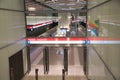 Interior of the Tapiola metro station Royalty Free Stock Photo