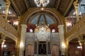 Interior of the Tempel / Temple Synagogue in Miodowa Street, Kazimierz, the historic Jewish quarter of Krakow, Poland.