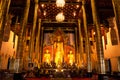 The interior of the temple. Chiangmai. Thailand