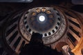 Church of the Holy Sepulcher in Jerusalem, Interior, Israel Royalty Free Stock Photo