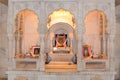 Interior of Temple, Jaswant Thada Monument or Cenotaph, Jodhpur, Rajasthan, India