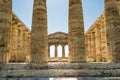 Interior of Temple of Neptune in Paestum