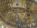 The interior of the Temple of Saint Sava, Belgrade, Serbia Royalty Free Stock Photo