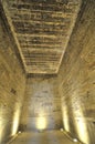 Interior of The ancient Temple of Seti I known as the Great Temple of Abydos , Egypt Royalty Free Stock Photo