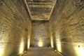Interior of The ancient Temple of Seti I known as the Great Temple of Abydos , Egypt Royalty Free Stock Photo