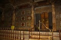 The interior of the temple of tooth relic Royalty Free Stock Photo