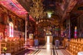 The interior of the territory of the Greek Monastery - Shepherds Field in Bayt Sahour, a suburb of Bethlehem. in Palestine Royalty Free Stock Photo