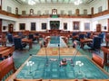 Interior of Texas state Senates room USA Royalty Free Stock Photo