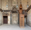 Interior of theological school and Mausoleum of Sultan Qalawun,