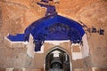 Interior tile working of Blue Mosque, Tabriz, Iran