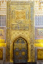 Interior of Tilya-Kori Madrasah on Registan Square in Samarkand,  Uzbekistan Royalty Free Stock Photo